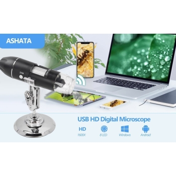 Mikroskop cyfrowy USB 1600x [23100000812]